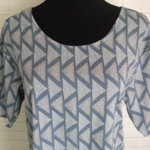 Old Navy Geometric Design Blouse